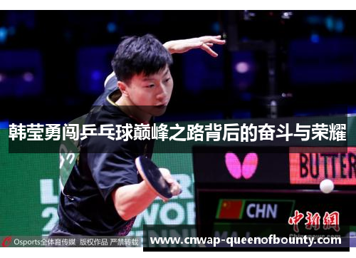 韩莹勇闯乒乓球巅峰之路背后的奋斗与荣耀